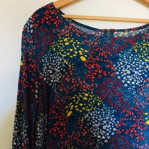 💐 Floral Printed Long-sleeved Dress 💐